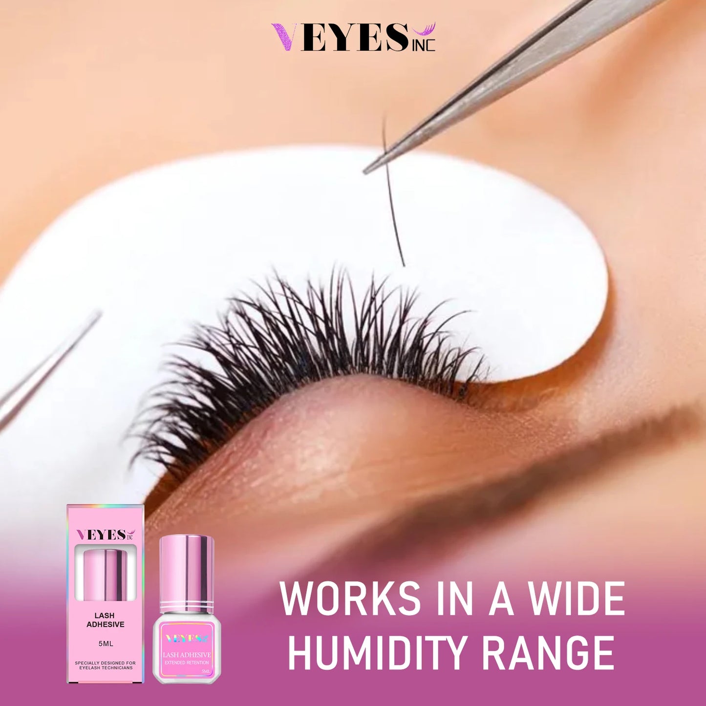 Veyes Inc Eyelash Extensions Glue 5ml Dry Lash Adhesive