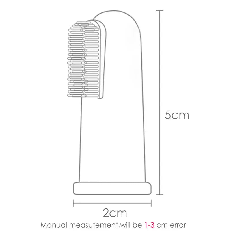 Baby Finger Toothbrush Silicone For Oral Care Travel