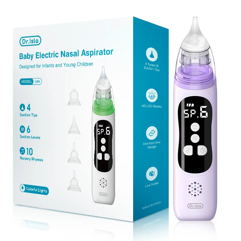 MAMIJOY Electric Nasal Aspirator For Newborn Mucus Cleaner