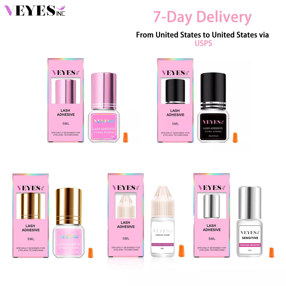 Veyes Inc Eyelash Extensions Glue 5ml Dry Lash Adhesive