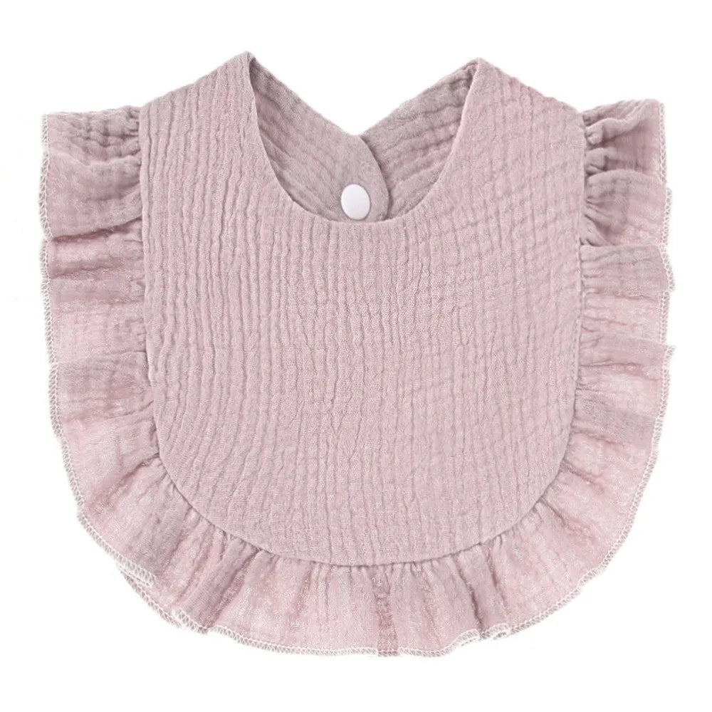 Personalized Name Embroidered Newborn Bib And Burp Cloth