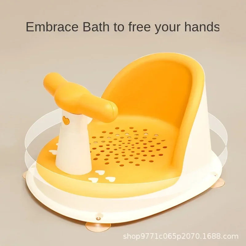 Kids Shower Seat Portable Stand For Newborns And Toddlers