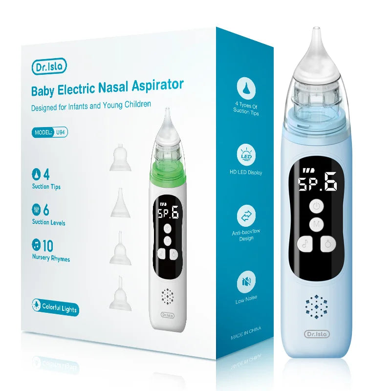 MAMIJOY Electric Nasal Aspirator For Newborn Mucus Cleaner