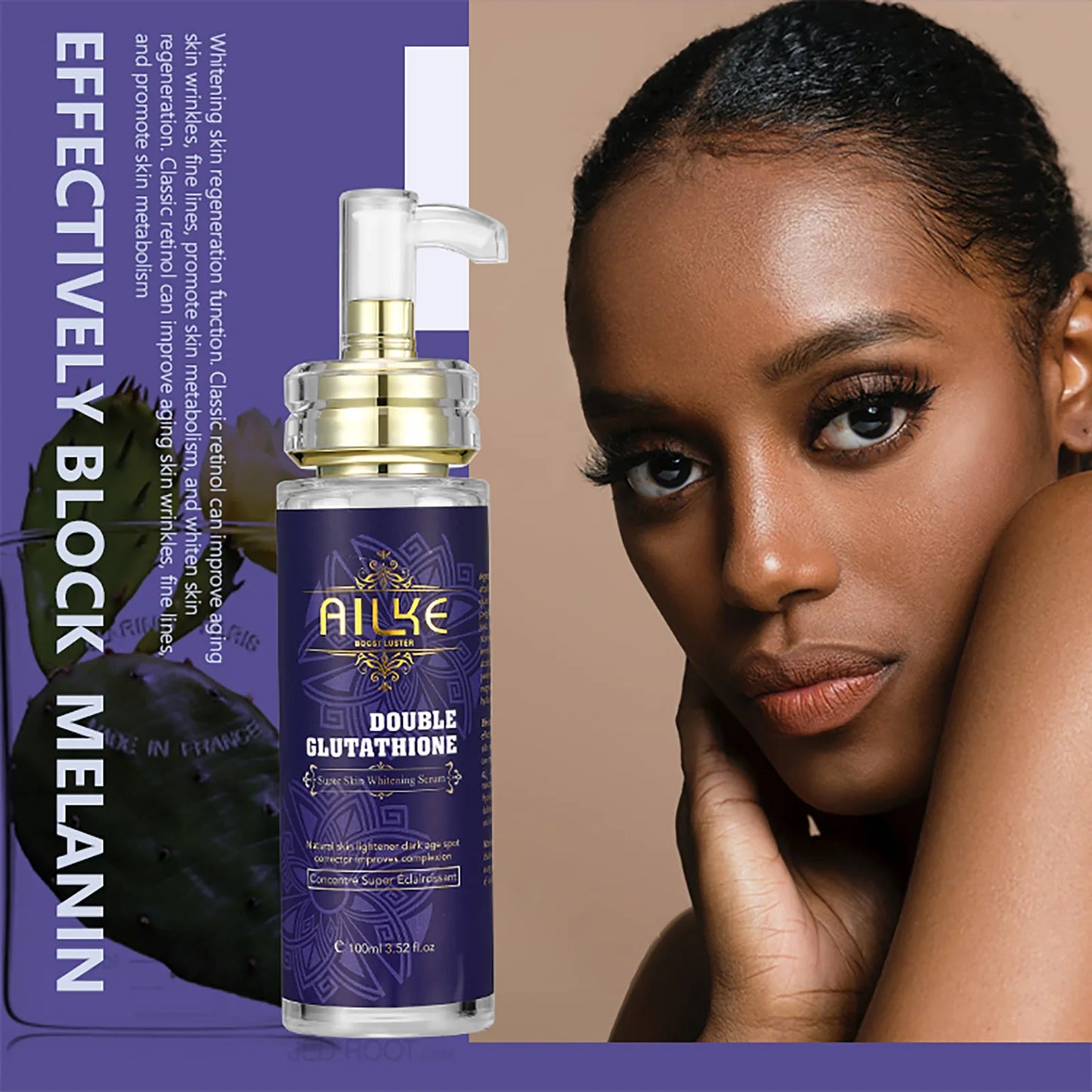 AILKE Brightening Face And Body Whitening Serum Glutathione