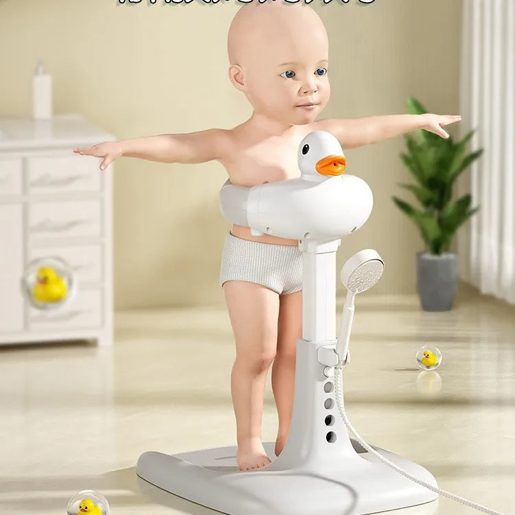 Portable Duck Shaped Non Slip Adjustable Baby Bath Handle