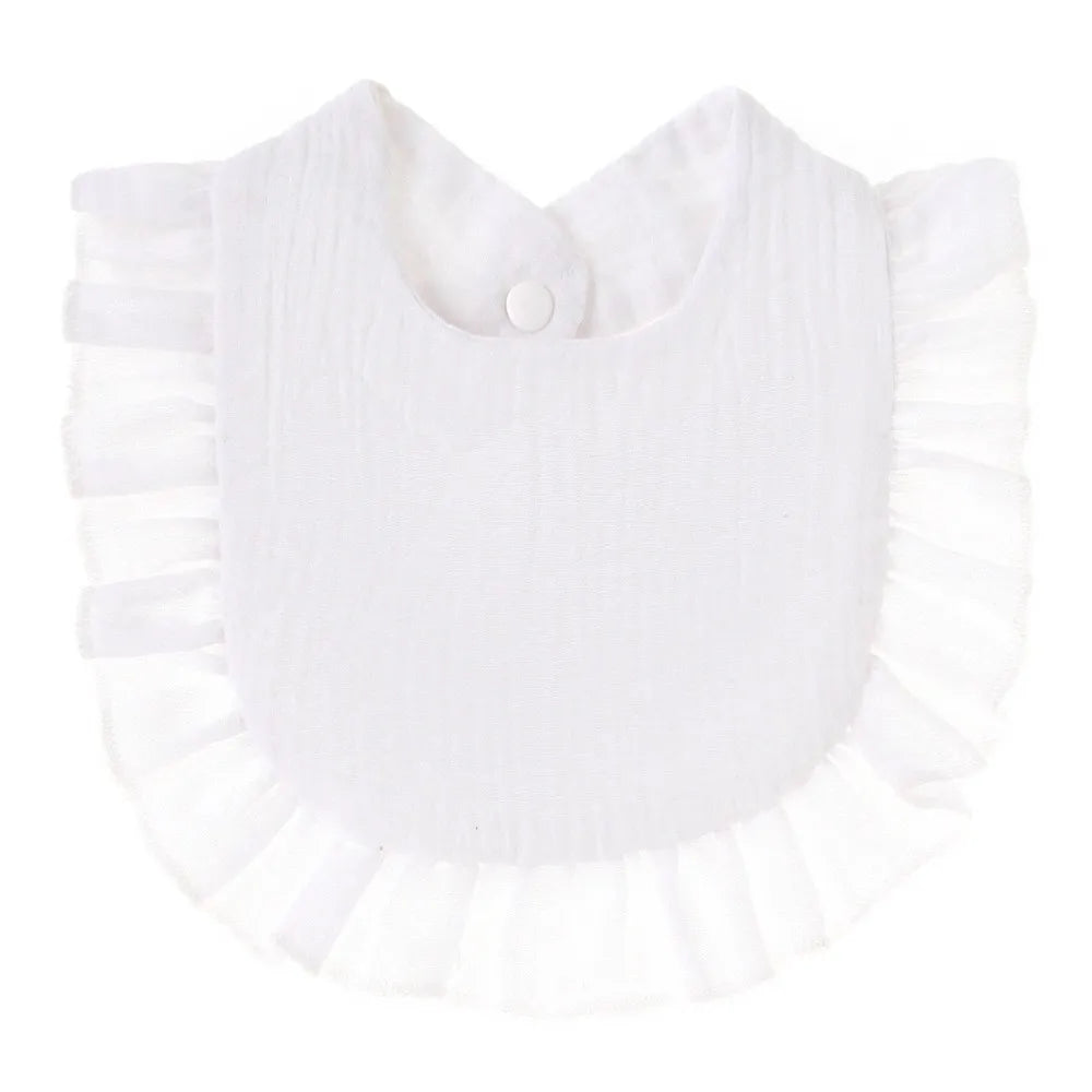 Personalized Name Embroidered Newborn Bib And Burp Cloth