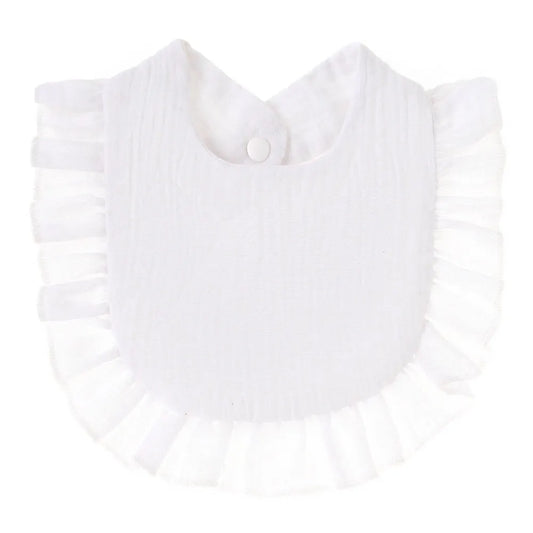 Personalized Name Embroidered Newborn Bib And Burp Cloth