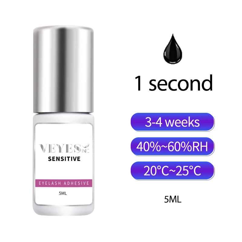 Veyes Inc Eyelash Extensions Glue 5ml Dry Lash Adhesive