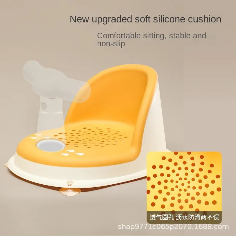 Kids Shower Seat Portable Stand For Newborns And Toddlers