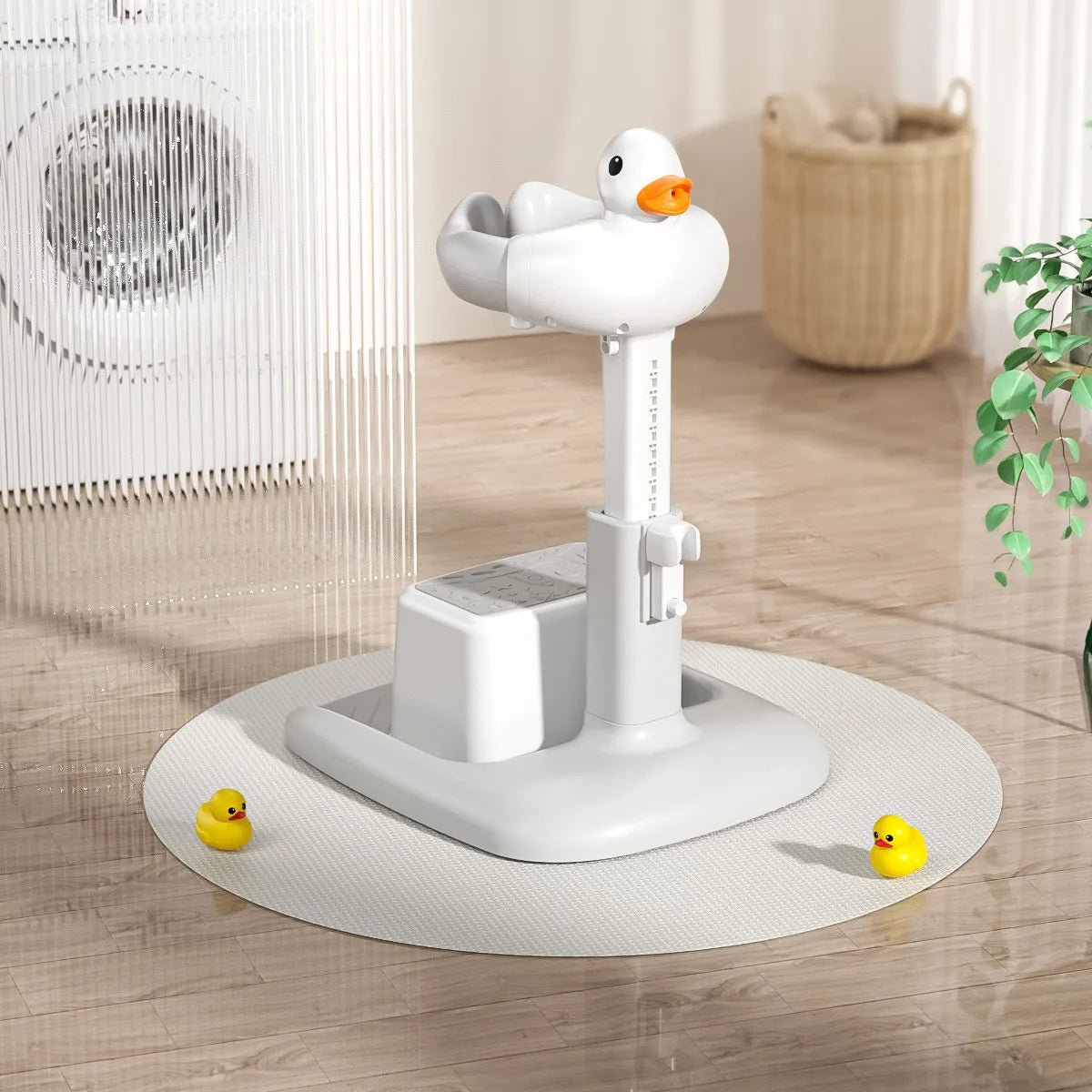 Portable Duck Shaped Non Slip Adjustable Baby Bath Handle