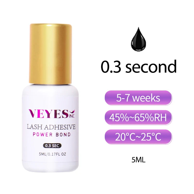 Veyes Inc Eyelash Extensions Glue 5ml Dry Lash Adhesive