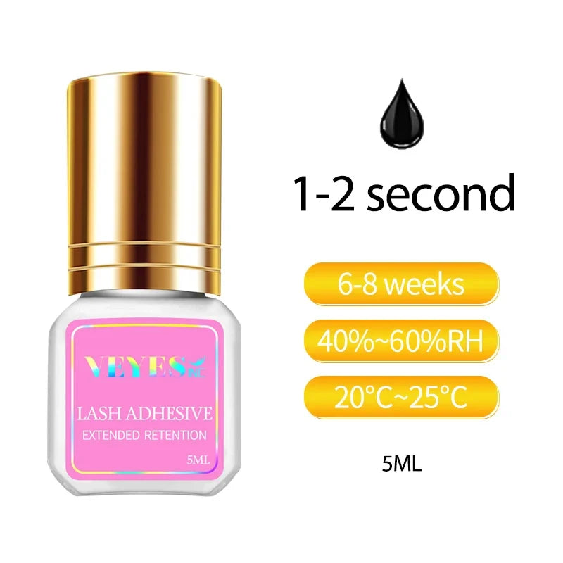 Veyes Inc Eyelash Extensions Glue 5ml Dry Lash Adhesive