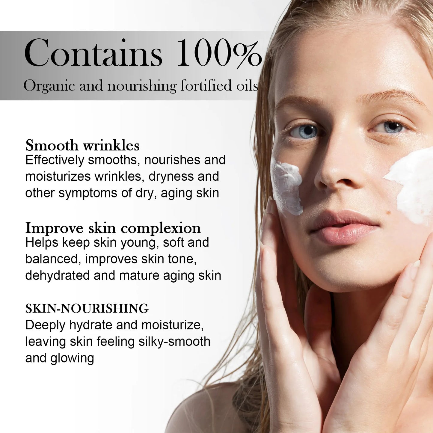 Whitening Face Cream Retinol Lifting Firming Anti Aging Wrinkle Remover Fine Lines Moisturizing Vitamin Facial Skin Care Product