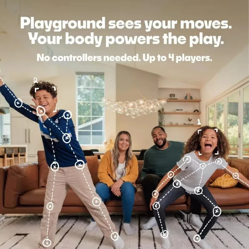 Playground Game System Indoor Family AI Motion Tracking