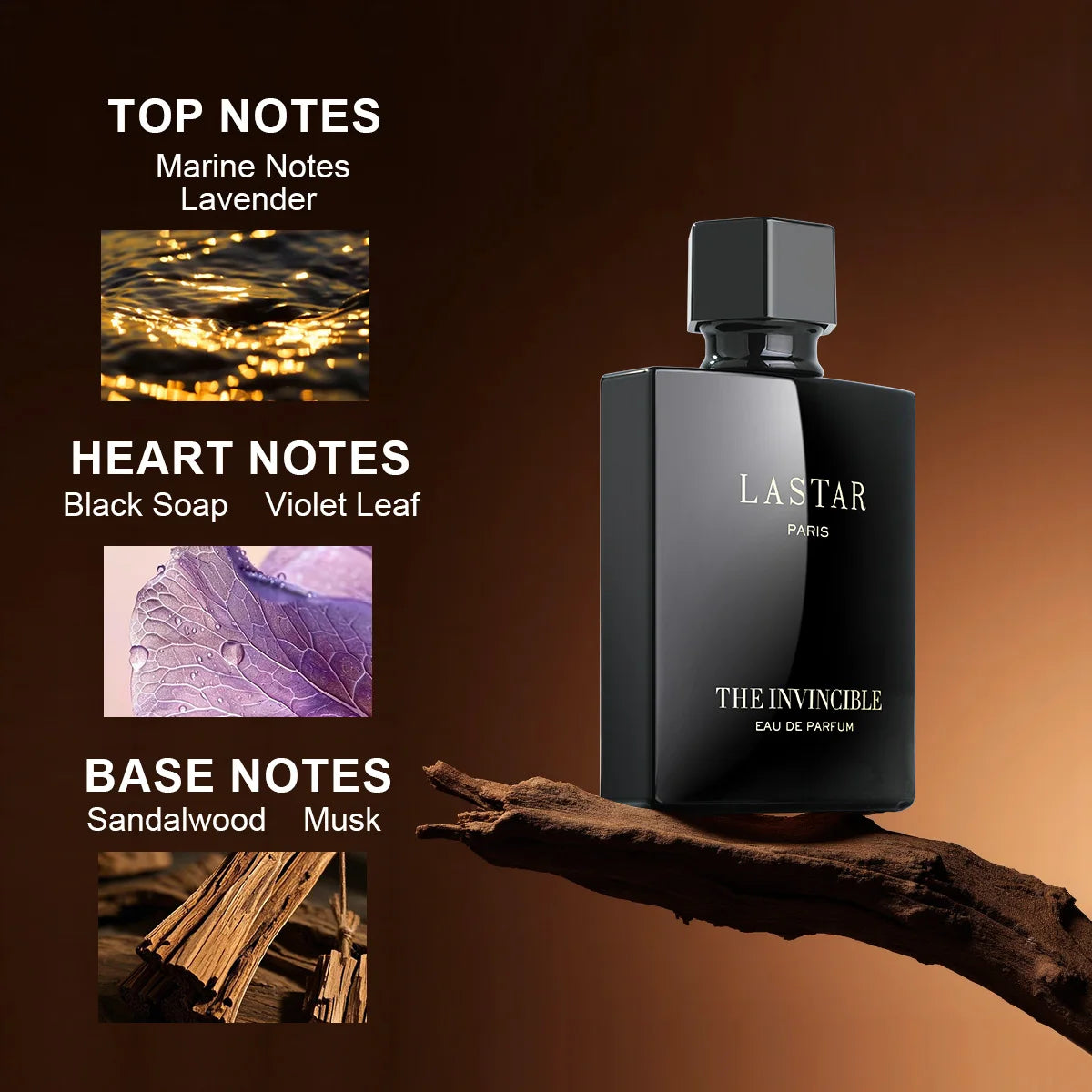 Lastar Mens Eau de Toilette Sandalwood Musk 50ml Fragrance