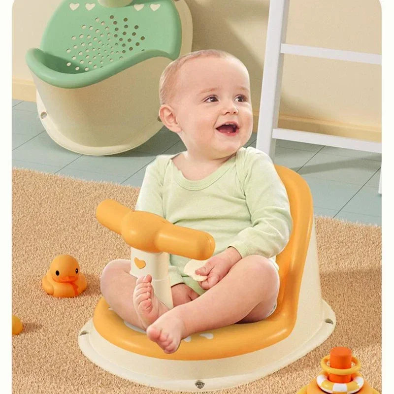 Kids Shower Seat Portable Stand For Newborns And Toddlers