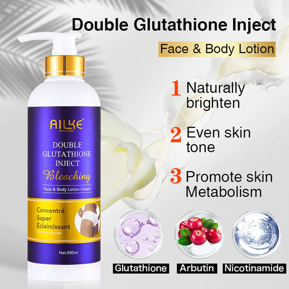 AILKE Brightening Face And Body Whitening Serum Glutathione