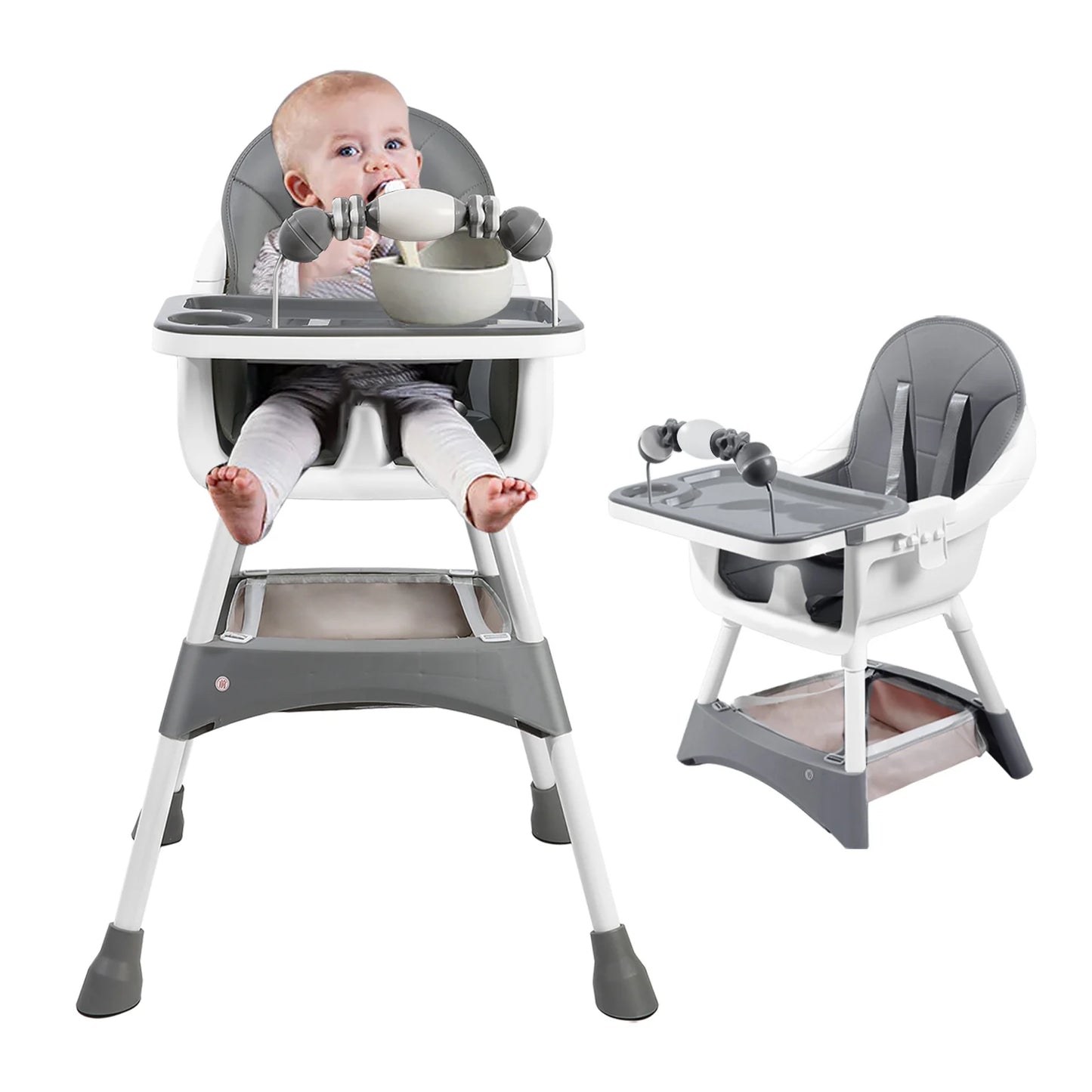 Ubravoo Baby High Chair Portable Eat And Play Tray