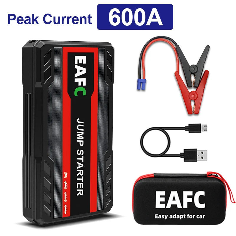 Power Bank 2000A And 600A Jump Starter 12V Car Charger
