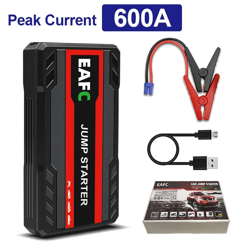 Power Bank 2000A And 600A Jump Starter 12V Car Charger