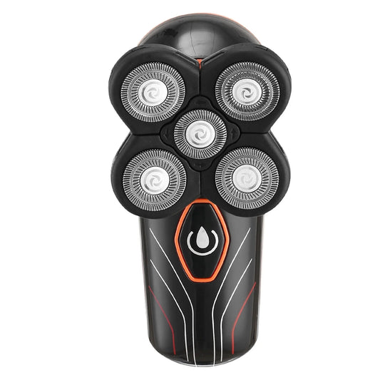 4D Electric Shaver IPX7 Waterproof Wet Dry Rotary Razor