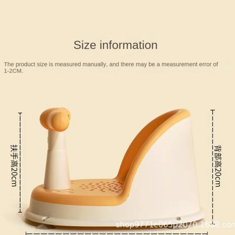 Kids Shower Seat Portable Stand For Newborns And Toddlers